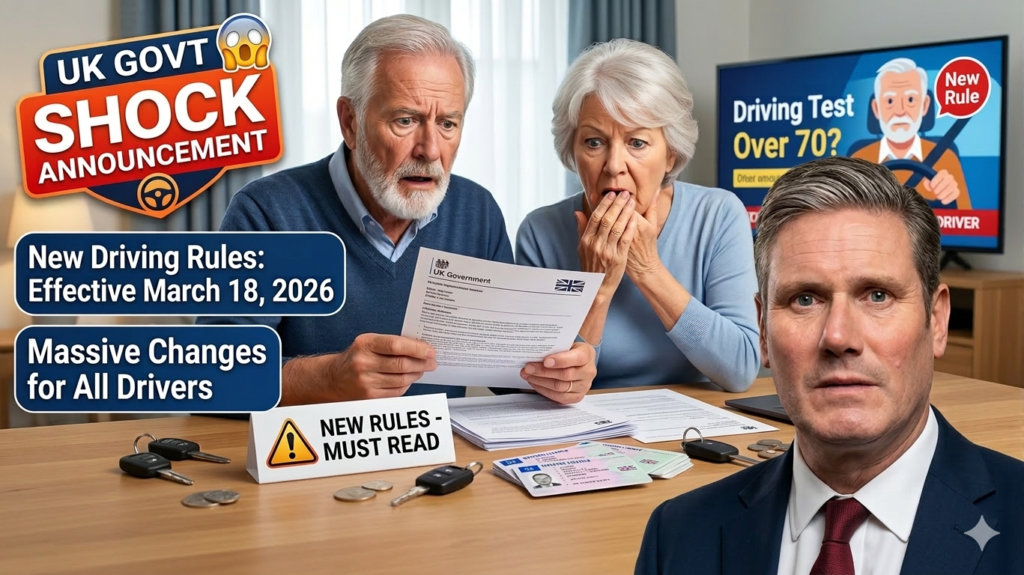 UK driving rules changing March 2026